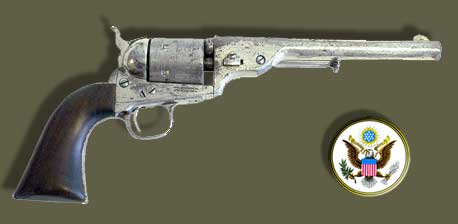 Пистолеты, Револьвер Colt M1872 Open Top Rimfire, оружие