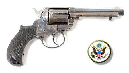 Пистолеты, Револьвер Colt New Model DA, оружие