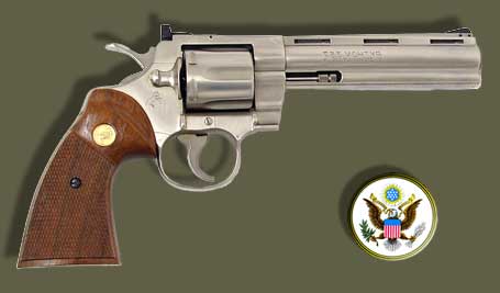 Пистолеты, Colt Python, оружие