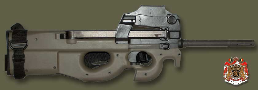 Автоматы и штурмовые винтовки, Пистолет-пулемет FN P90, оружие