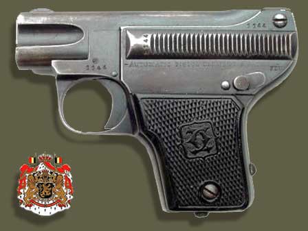 Пистолеты, Пистолет Clement Mle.1907, оружие