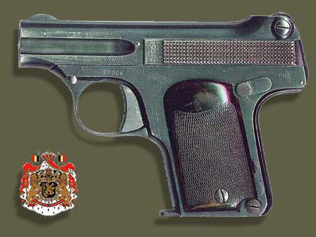 Пистолеты, Пистолет Clement Mle.1908, оружие