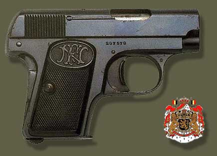 Пистолеты, Пистолет FN Browning M1906, оружие