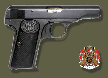 Пистолеты, Пистолет FN Browning M1910, оружие